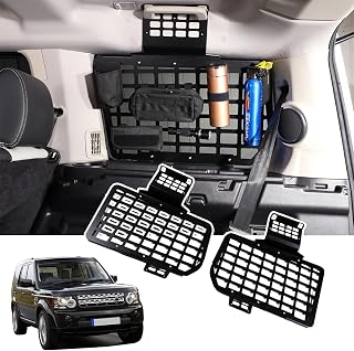 Alloy Modular Storage Panel System Rear Cargo Rack Trunk Shelf Interior Luggage Storage Carrier For Land Rover Discovery 3 4 LR3 LR4 2004-2016