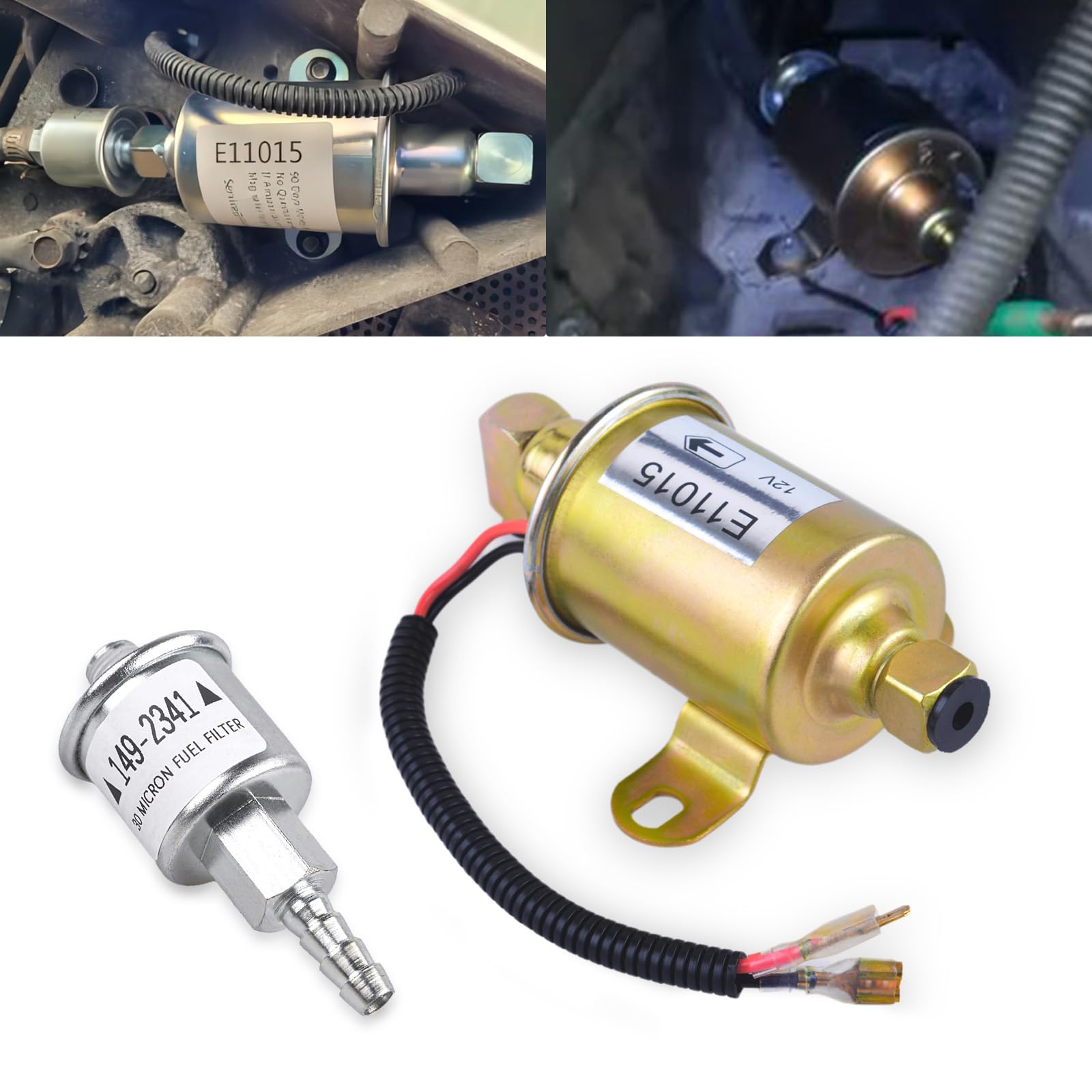 RV Fuel Filter Fuel Pump With Line – Replacement For Marquis Gold HGJAB, Microlite RV QG, Emerald Advantage HGJAC - View #7