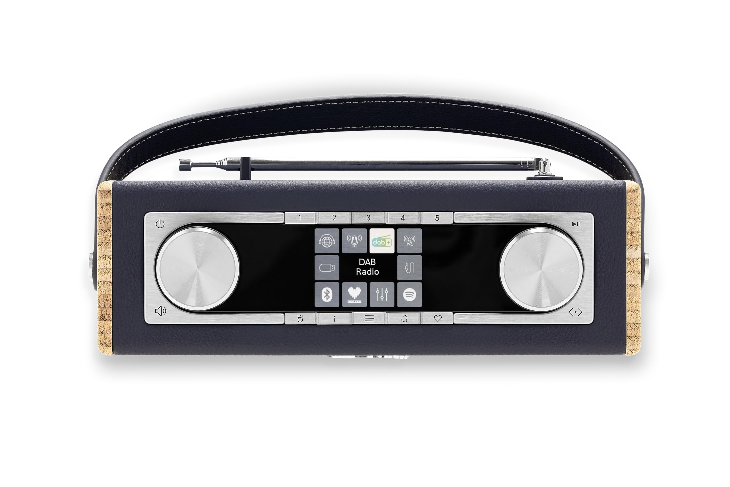 Rambler Max, Radio Portatile collegata, Dab+/FM/Bluetooth/WiFi Blu marino