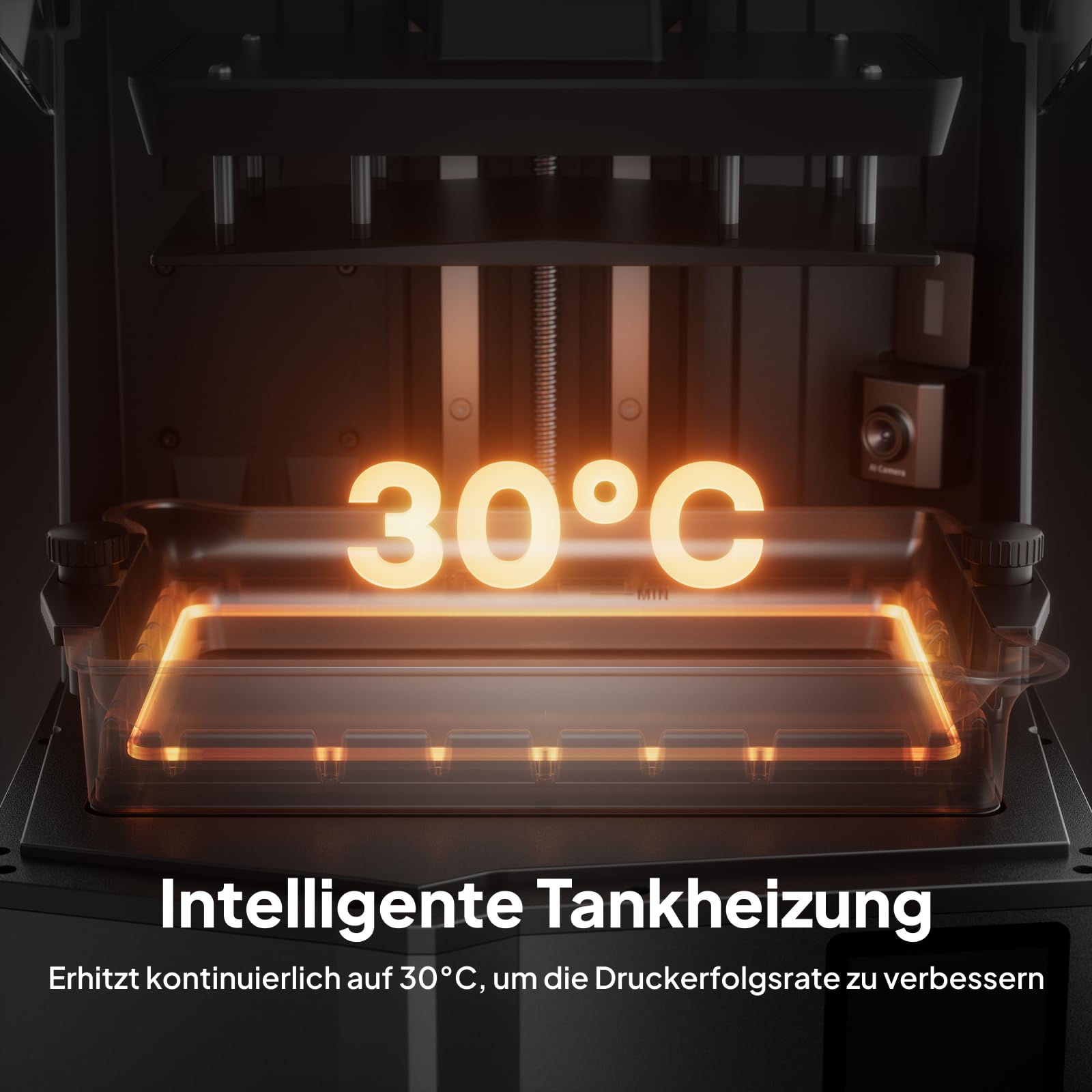 ELEGOO Saturn 4 Ultra 16K Resin 3D Drucker mit Klappdeckel, Smart Tank-Heizung bei 30 °C, 150 mm/h Hochgeschwindigkeitsdruck, Große Druckgröße von 211,68 x 118,37 x 220 mm³