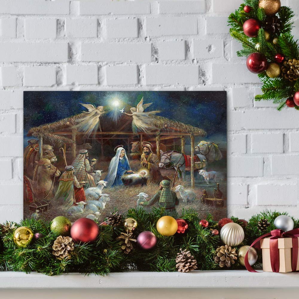 Amazon.co.jp: Renditions Gallery キリスト降誕シーン ウォールアート