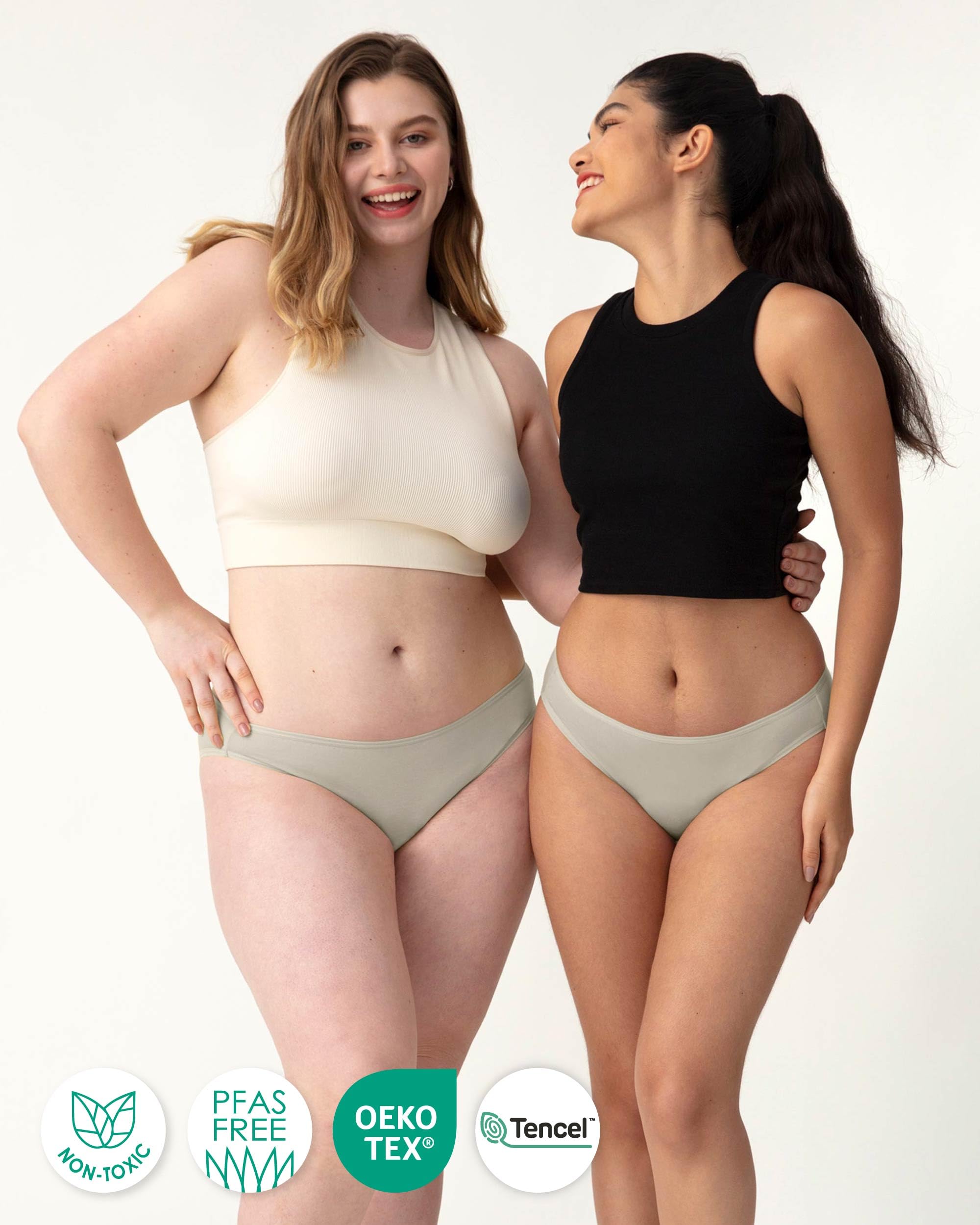Neione Donna Mutande Mestruali Flusso Abbondante Slip Ciclo Mestruale Mutandine Bikini Post Parto