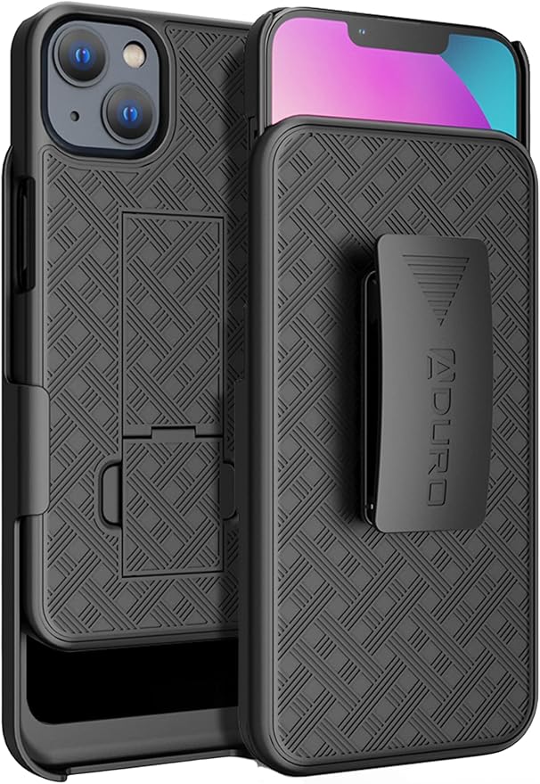 Aduro Combo Case with Kickstand & Holster for iPhone 13