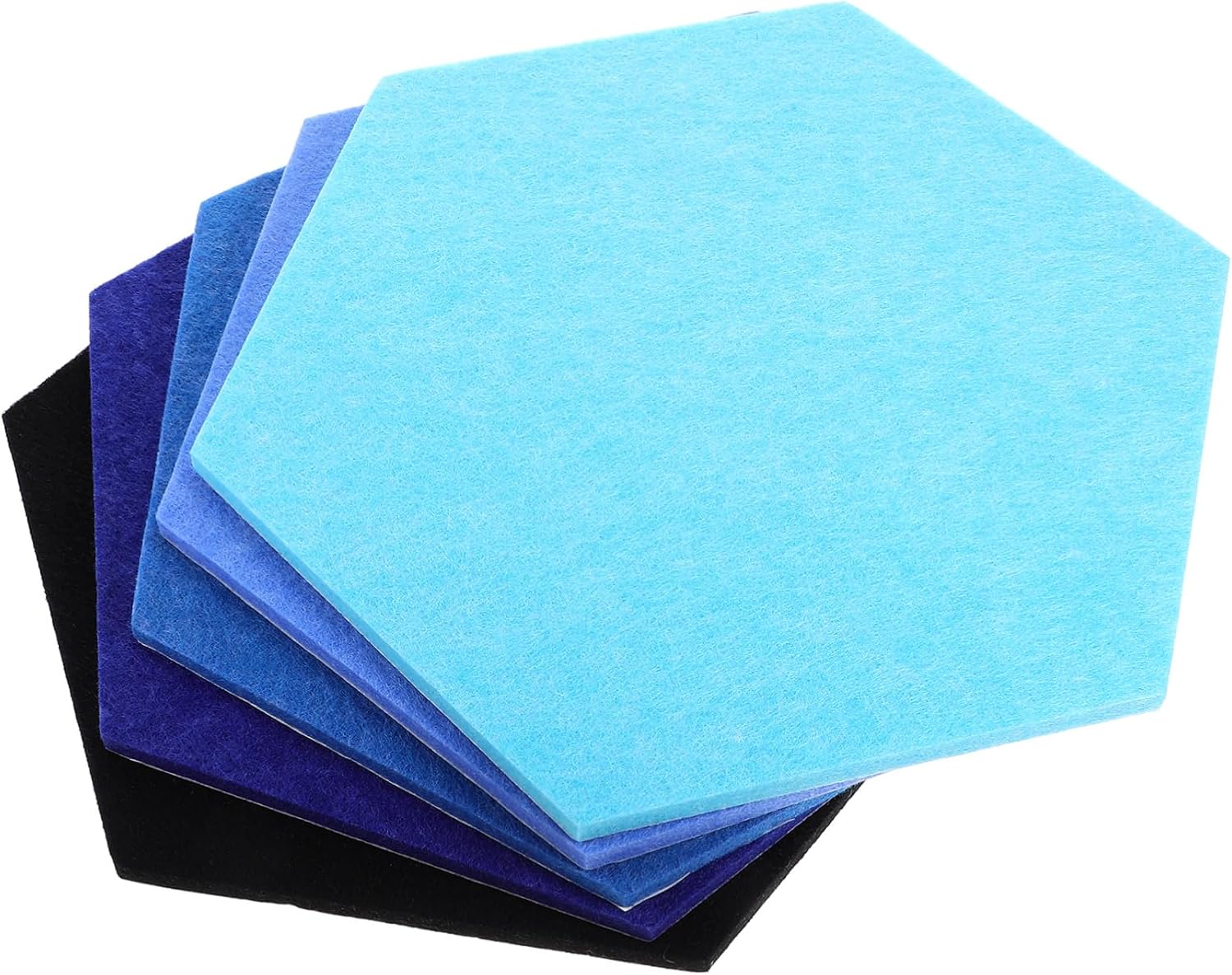 5pcs Adhesive Display Board Bulletin Board Office Memo Notice Creative Felt Wall Decor