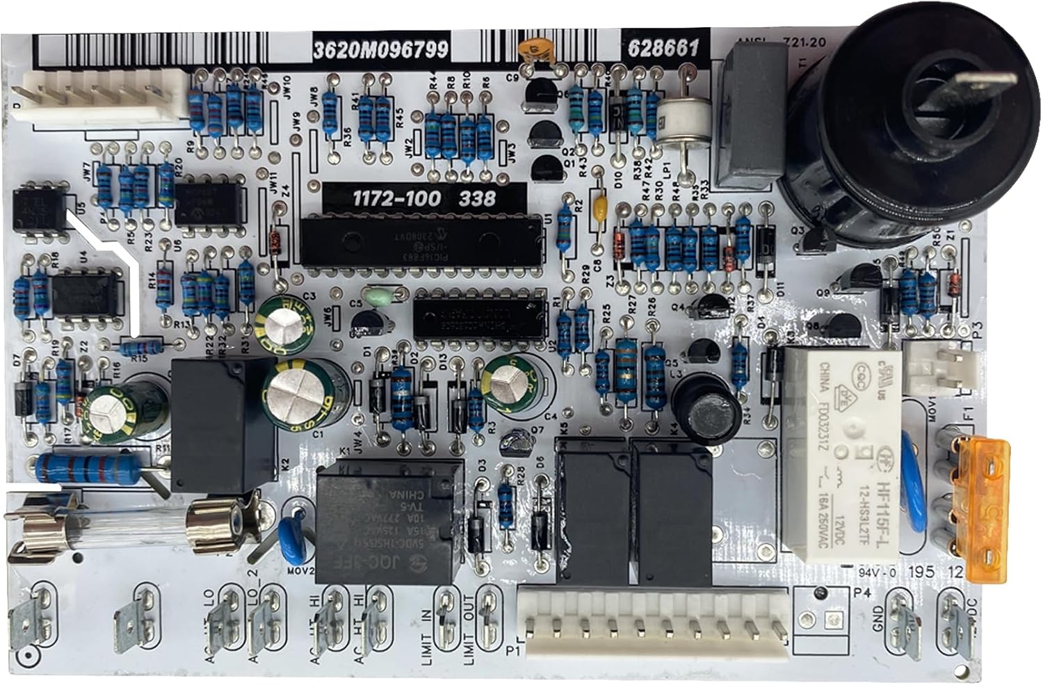 628661 Refrigerator Power Circuit Board Kit Replacement for 2006-2019 N41X N51X N6X N8X NX NXA N1095 1200 1210 1211 Series