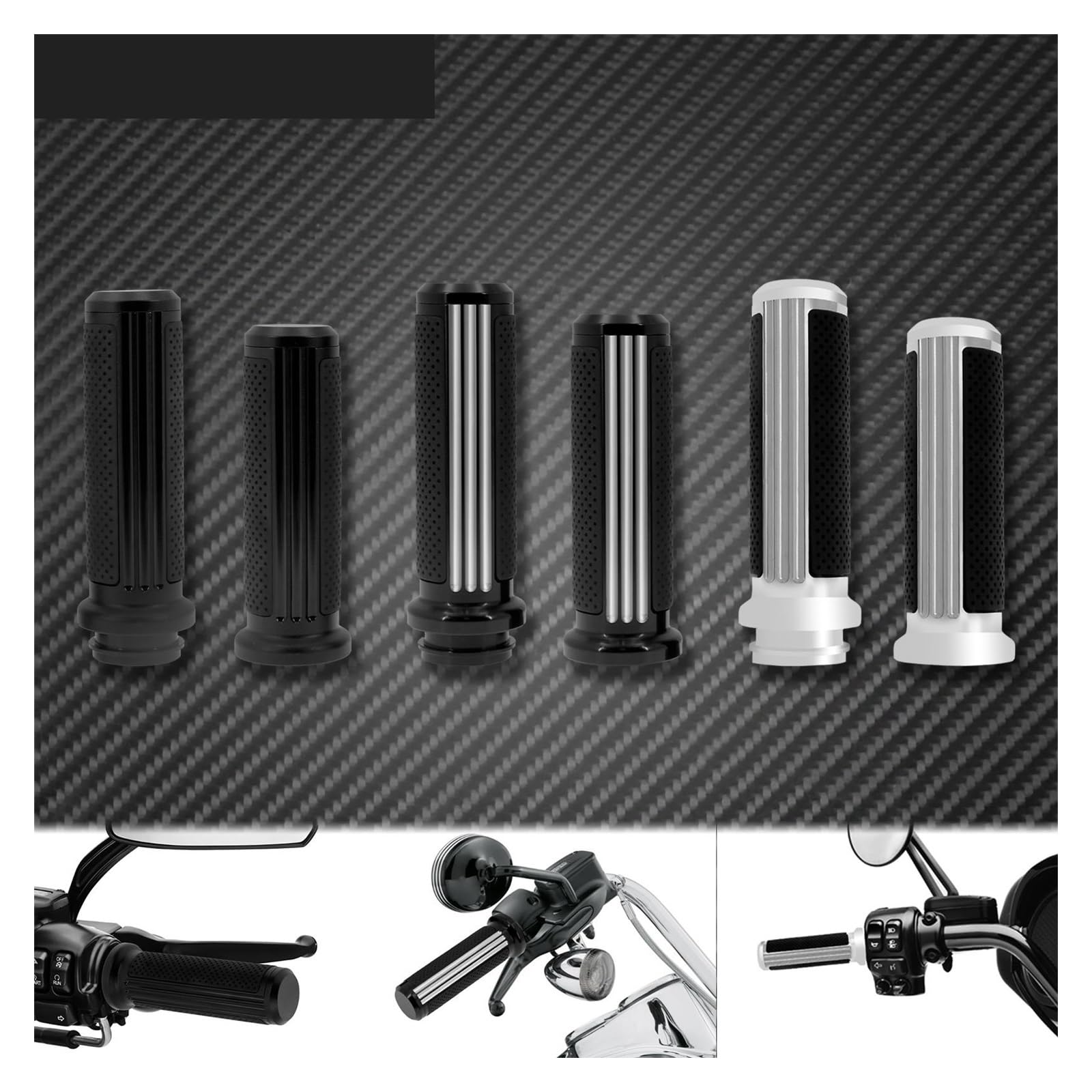 Moto 1 ''25mm Manopole Acceleratore Elettronico Impugnatura CNC Per Har&ley Touring Electra Glide Softail Fat Boy Manopole manubrio