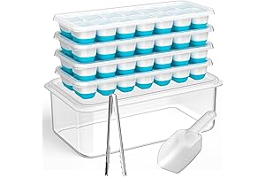 DOQAUS Small Cube Storage Bins - Keep Your Freezer Organized