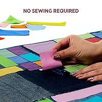 Vista 9 de Aleene's Fabric Fusion 40670 - Bolígrafo de doble extremo, 1.69 fl oz, pegamento permanente para tela, solución sin costura