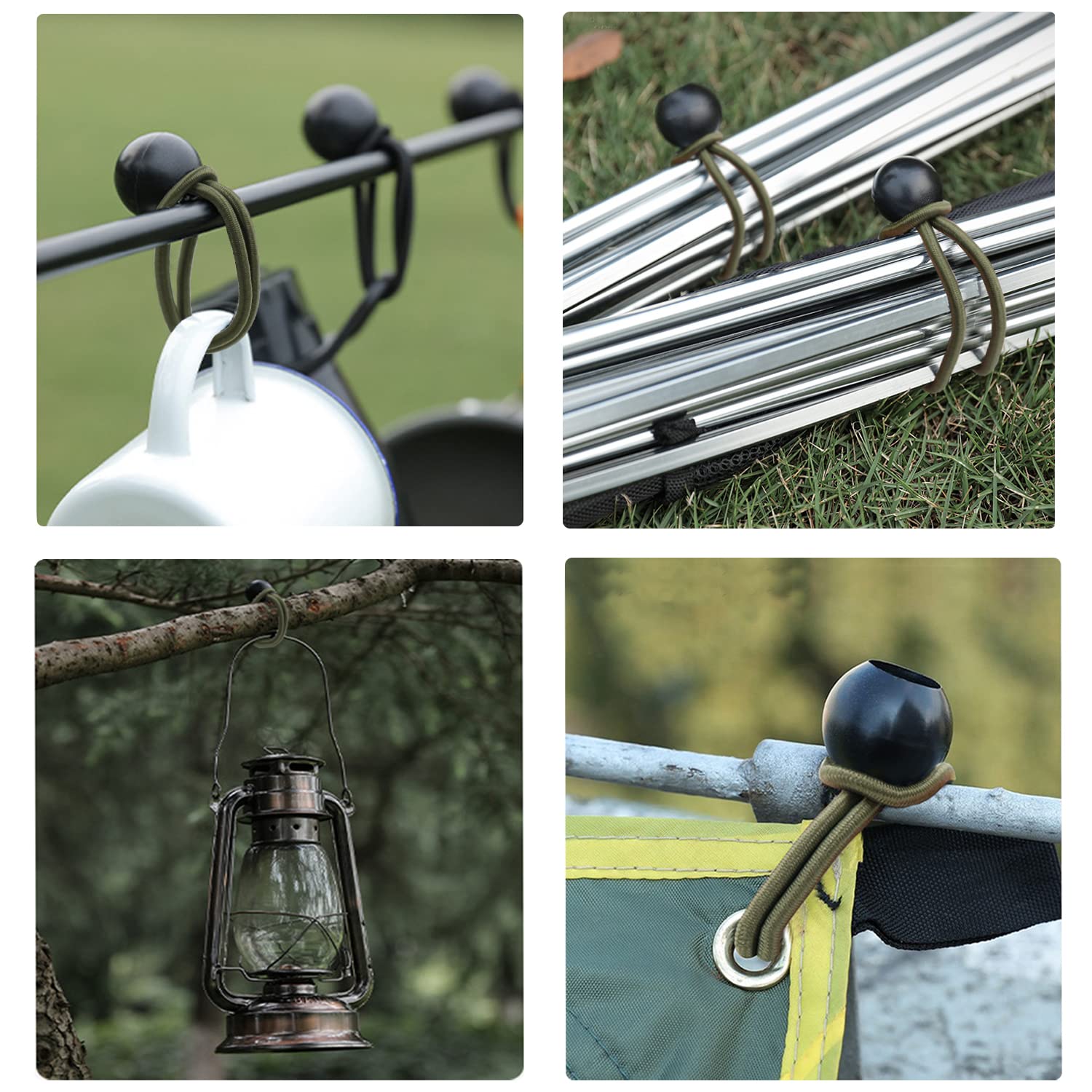 Spanner met bal 25cm zwart elastiek. Meerdere varianten