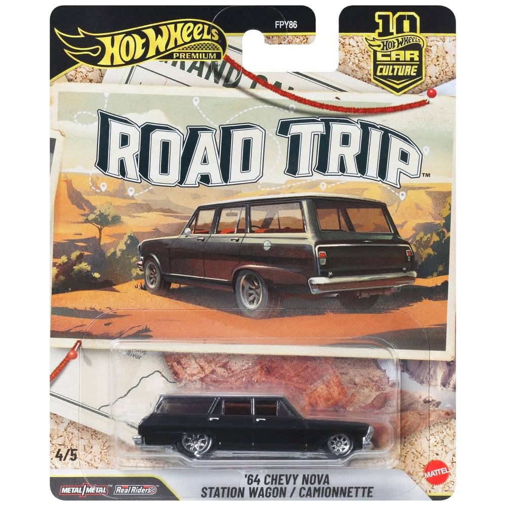 Hot Wheels Premium Car Culture ’64 Chevy Nova Station Wagon