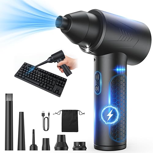 LOXP Electric Air Duster – 150000RPM Powerful Compressed Air Duster
