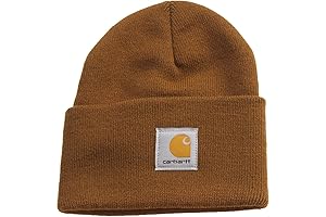 Carhartt Men's Knit Cuffed Beanie For Ultimate Winter Warmth