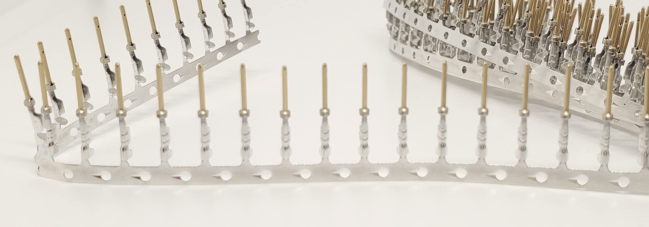 Pc Accessories- Connectors Pro D-Sub High Density Male Crimp Pins, 200/Bag Gold Plated
