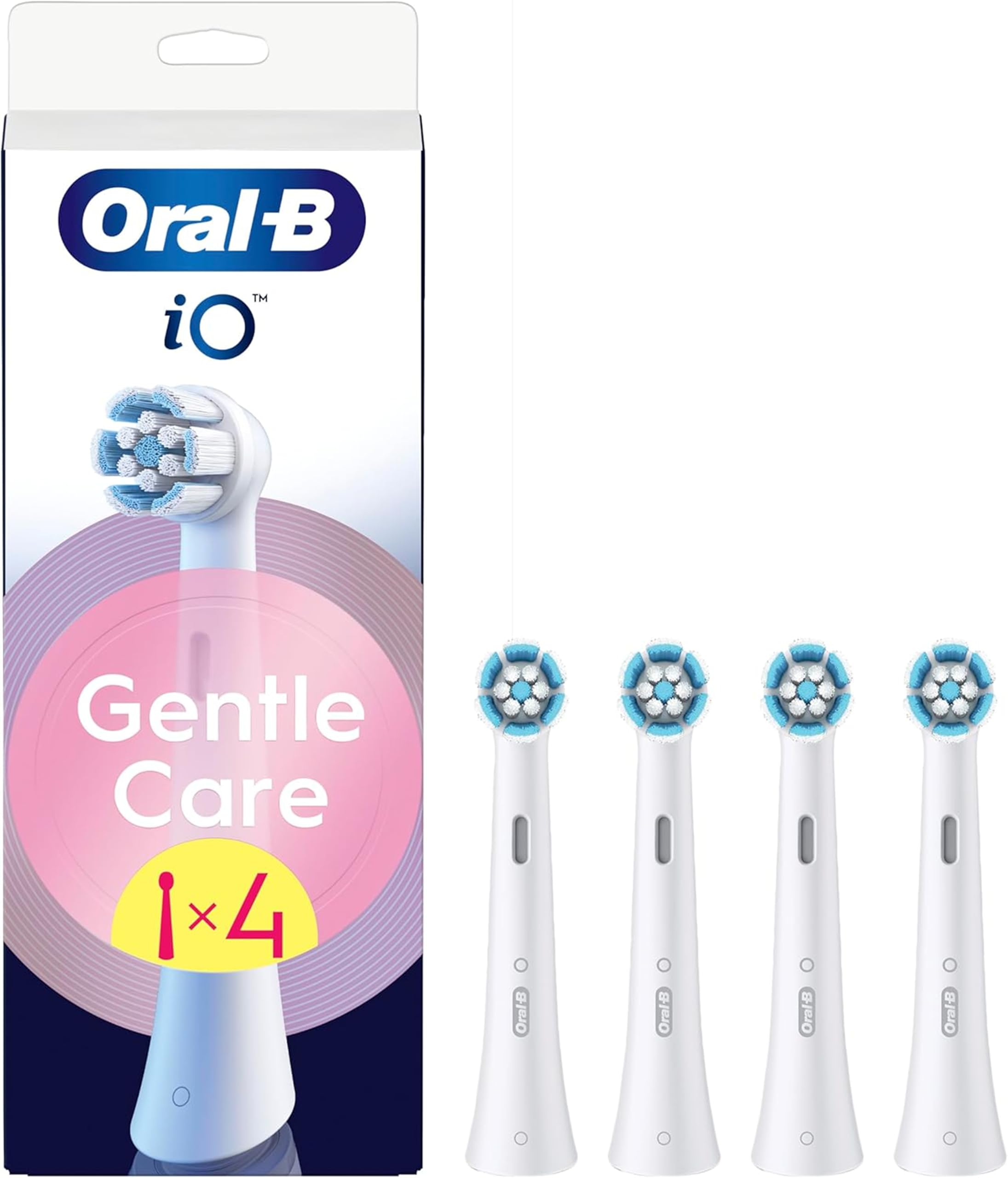 Oral-B iO Gentle Clean White 4ct, One Colour, Women