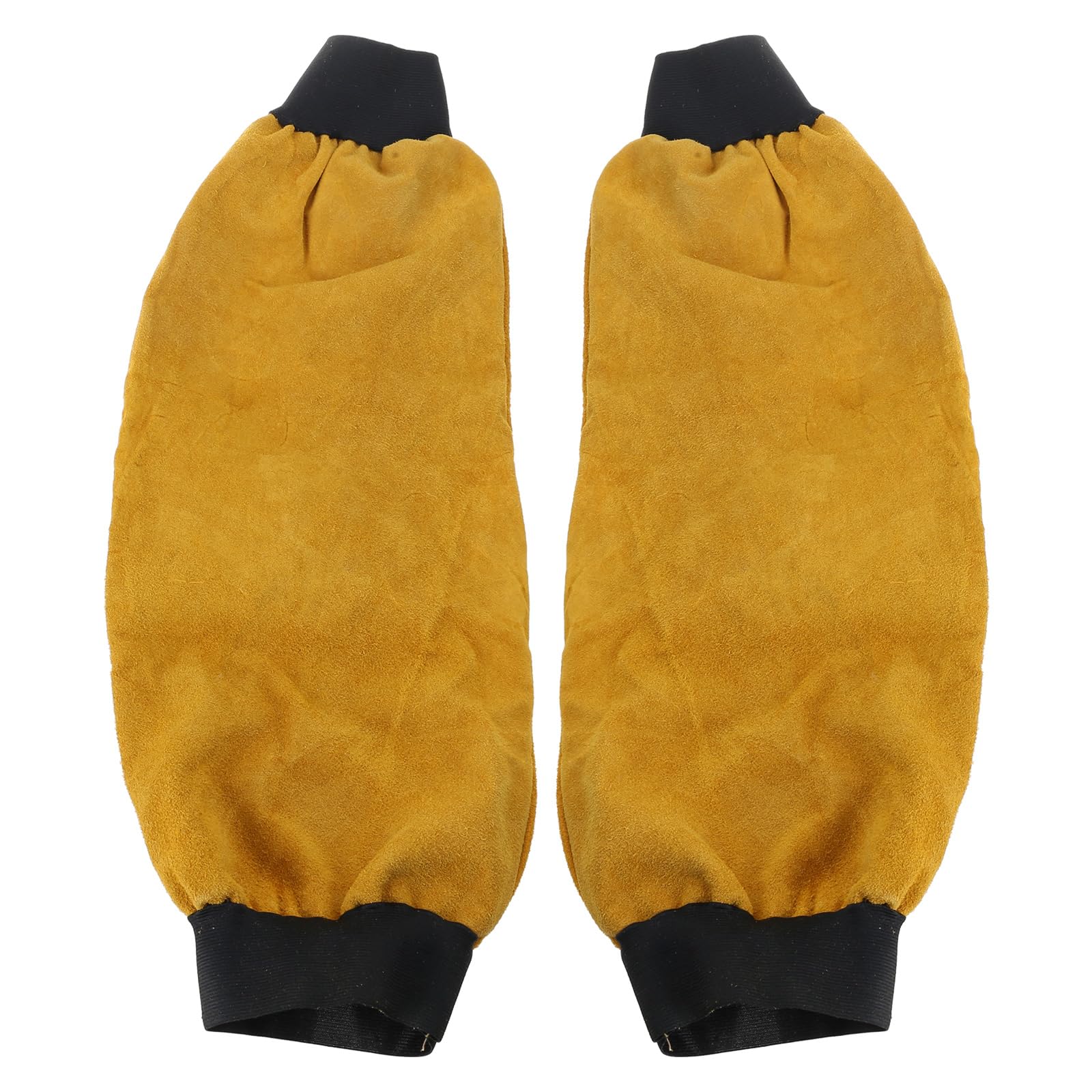 Welding Sleeves Leather Arm Guards Welding Sleeves Heat Flame Resistant Arm Protective for Men Women