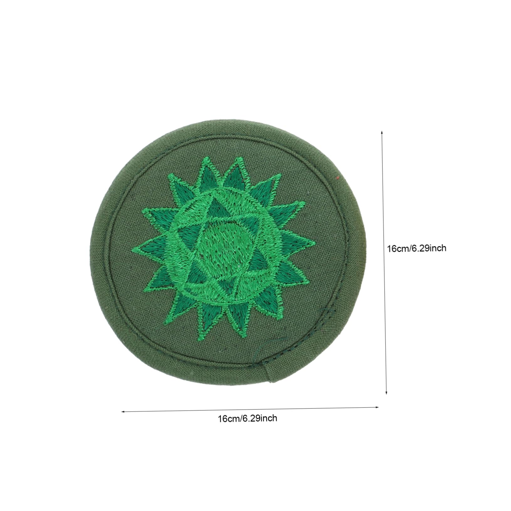 Toyvian Singing Bowl Meditation Buddhist Bowls Support Crystal Coasters Buddhist Ritual Implement Rounded Cushion Cotton Unique Nepal - Image 2