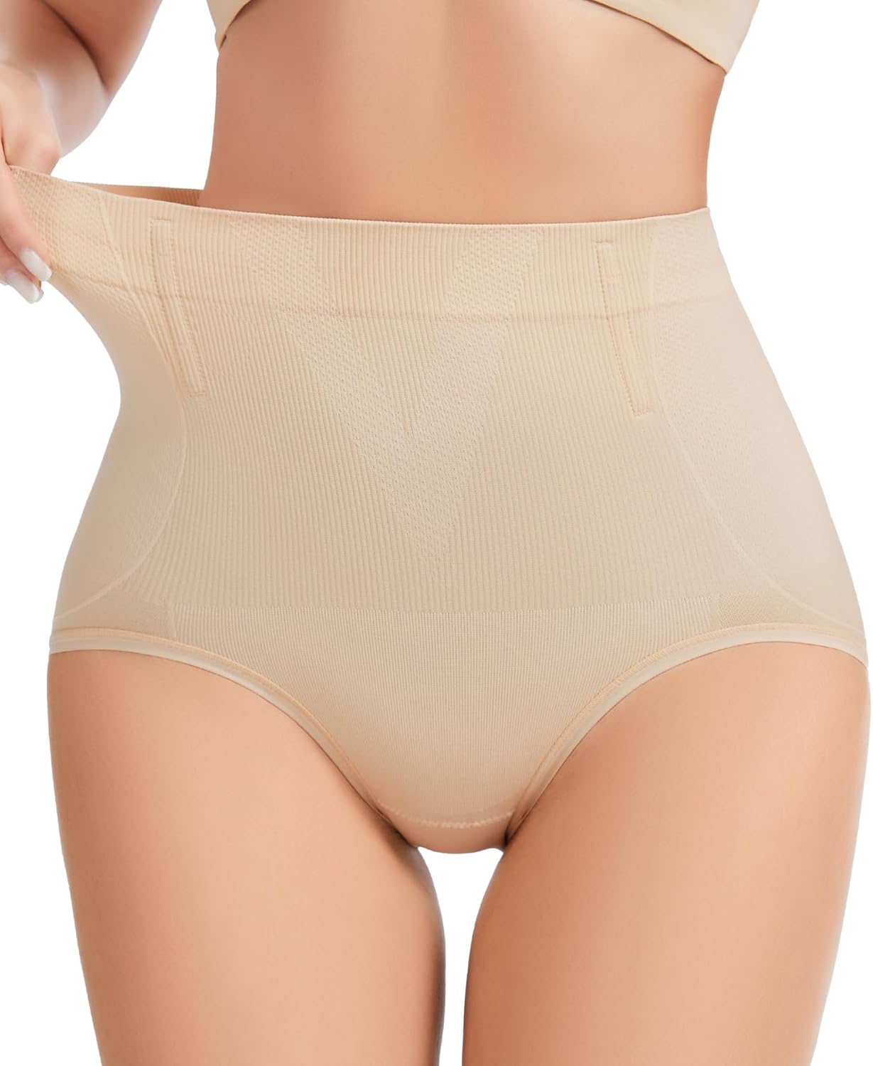 FVACPJ Tummy Control Shapewear Panties - High Waisted Shapewear Underwear for Women Body Shaping Briefs Seamless Panty Girdle