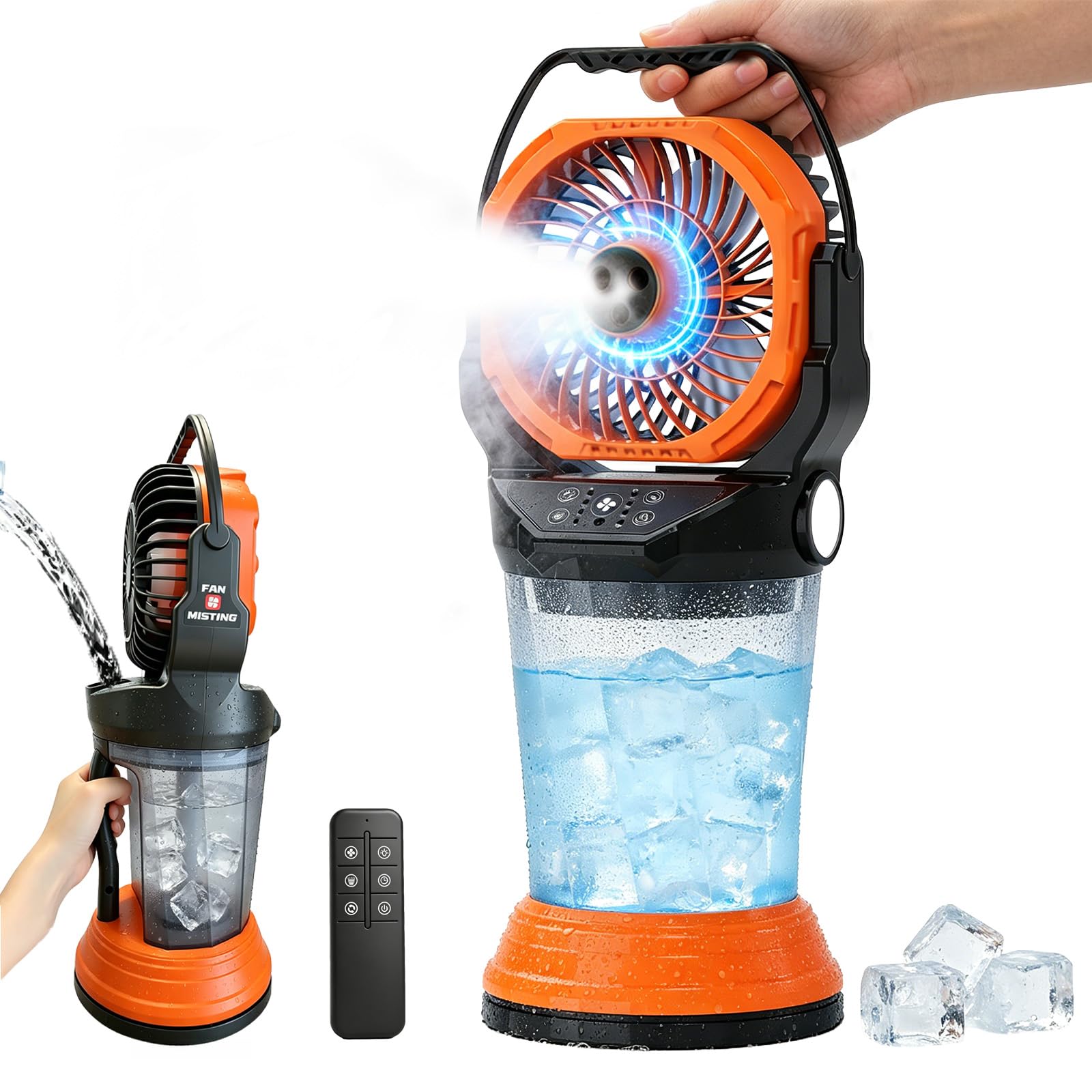 View 1 of **View Clerk Notes**Vonloge Portable Misting Fan