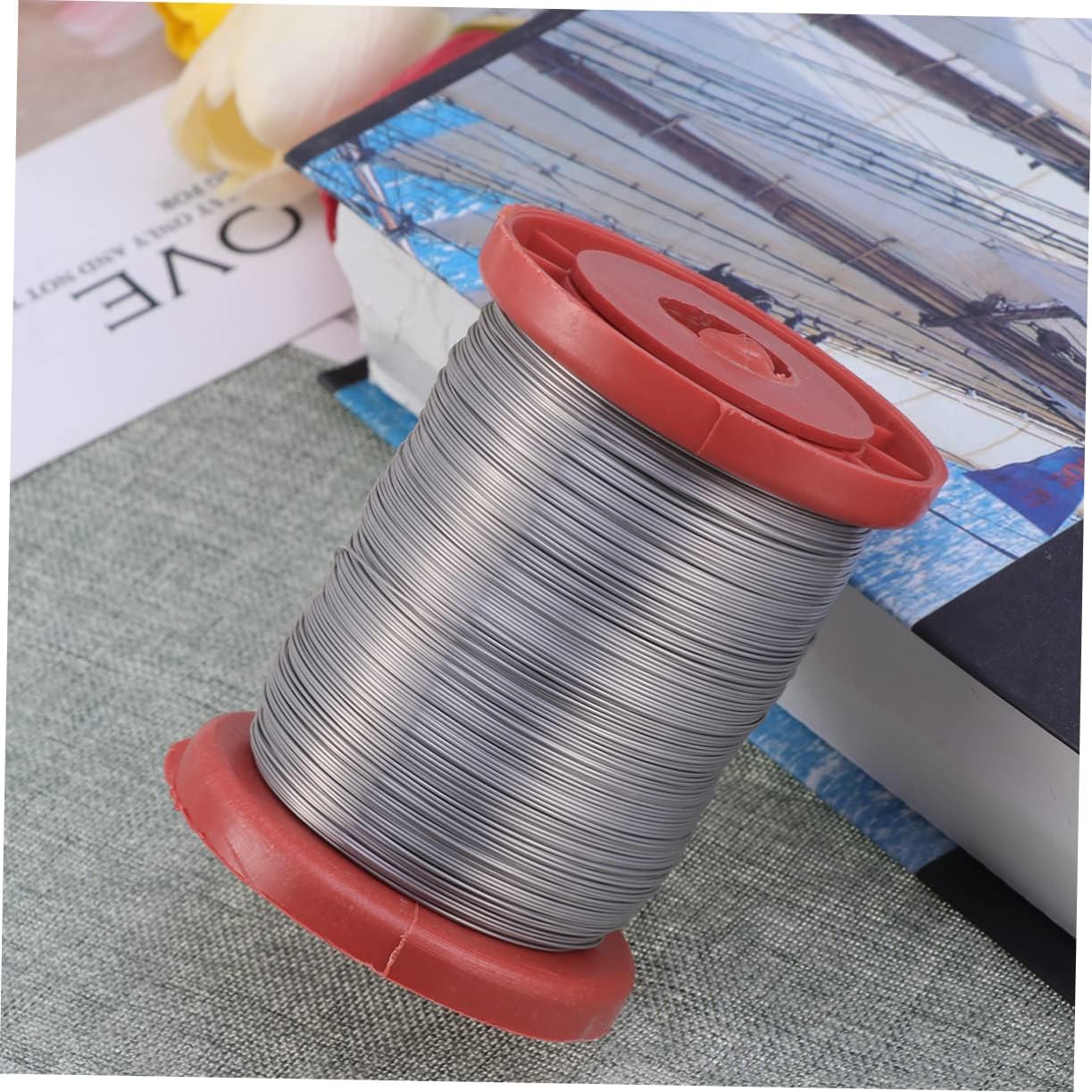 MERRYHAPY Stainless Steel Beehive Wire Beekeeping Tool 0.5mm Diameter 500g Random