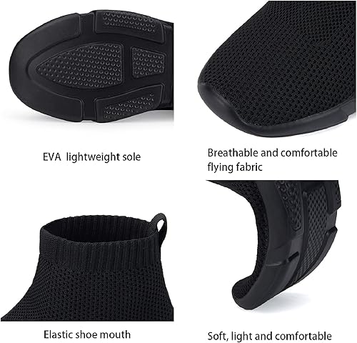 Miniatura 5 de WXQ Zapatos de correr para hombre, cómodos, ligeros, transpirables, para caminar, de malla, para entrenamiento, casuales, deportivos