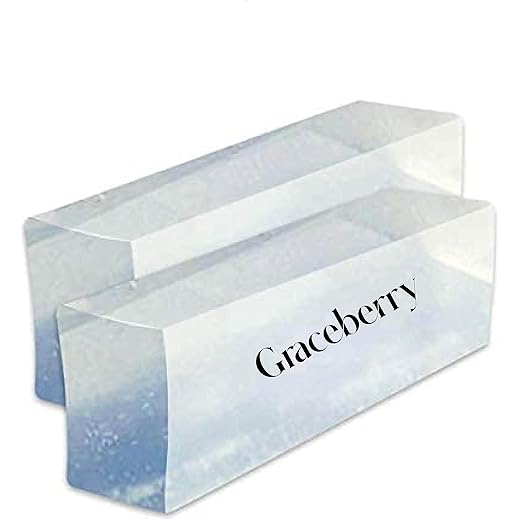 Graceberry Clear Glycerin Soap Base - DIY Soap Making - 1 Kg