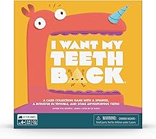 Exploding Kittens I Want My Teeth Back 2-4 Players - Ages 4+ - 10 Minutes to Play - Educational Board Game for Kids