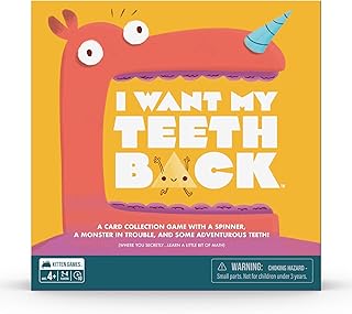 Exploding Kittens I Want My Teeth Back - 57 Cards and Plenty of Pieces for Family Game Night - A New Game A Hilarious Math Strategy Game for Kids