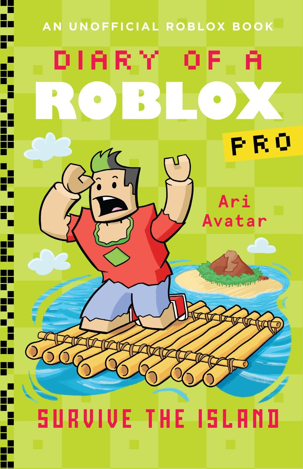 Ari Avatar Diary of a Roblox Pro: Survive the Island Paperback Book