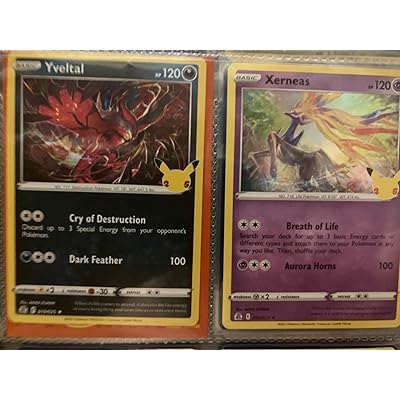 Yveltal & Xerneas - Pokemon Celebration Card Lot - Botswana | Ubuy Yveltal & Xerneas - Pokemon Celebration Card Lot - Botswana | Ubuy