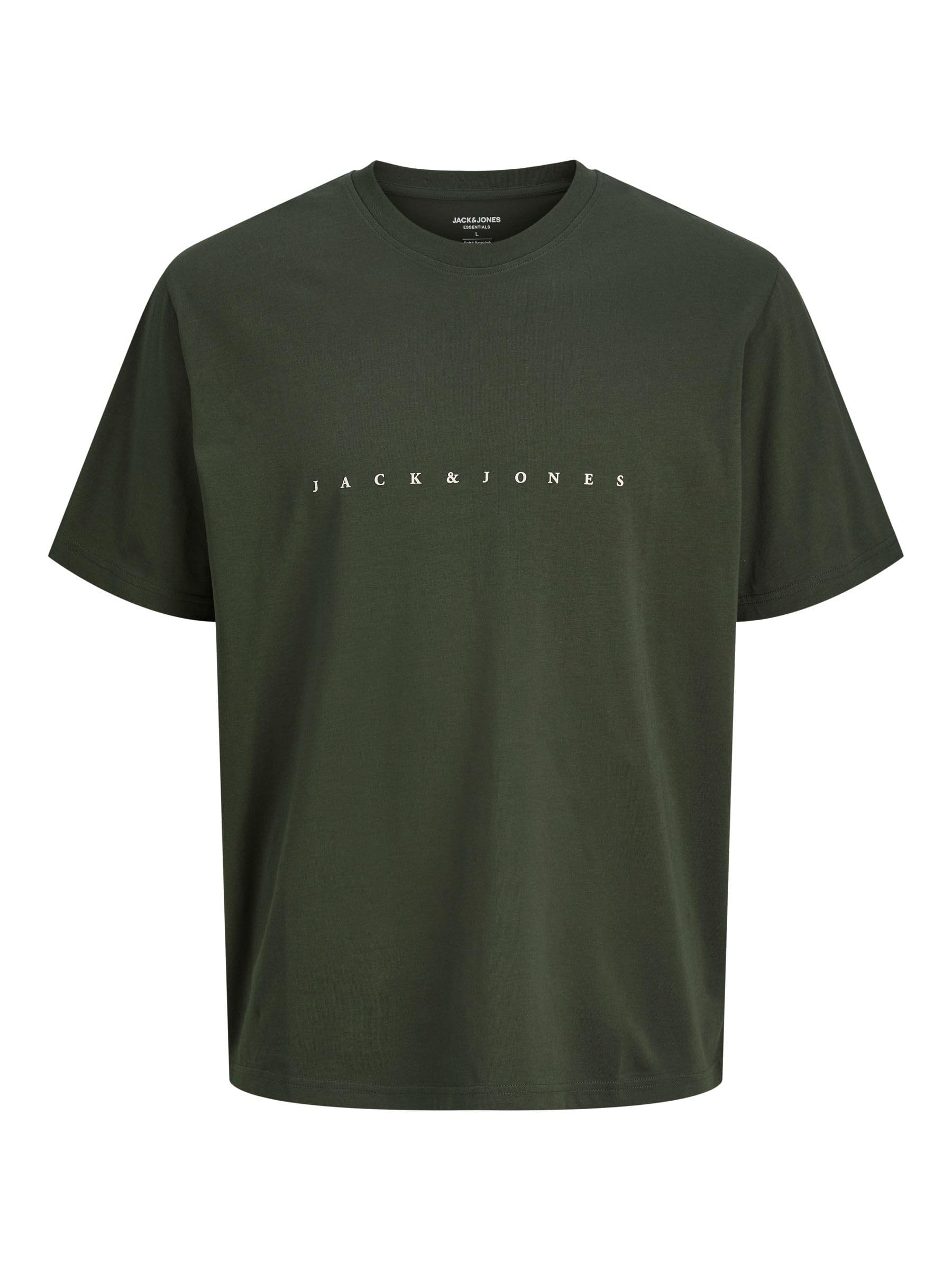 JACK & JONES Male T-Shirt Plus Size Logo T-Shirt
