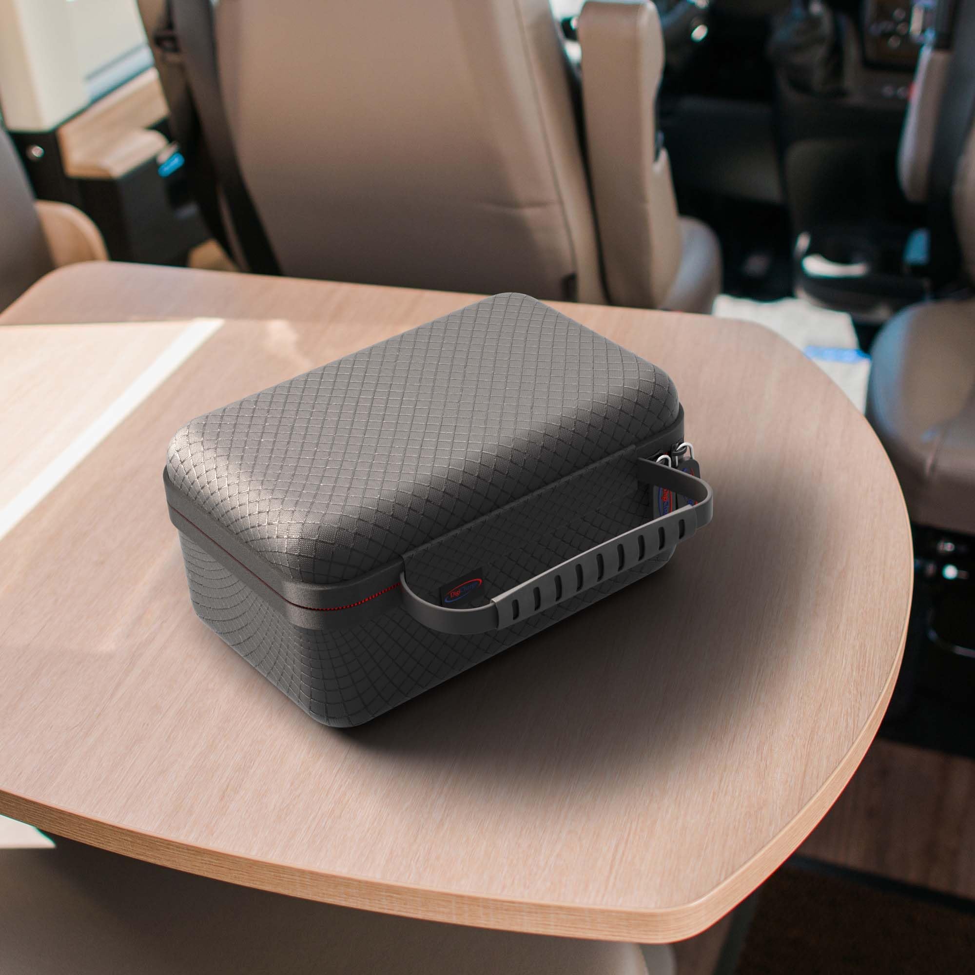 Co2CREA Étui EVA Rigide Protection GPS 6/7 Pouces Tomtom Garmin Nuvi - Noir