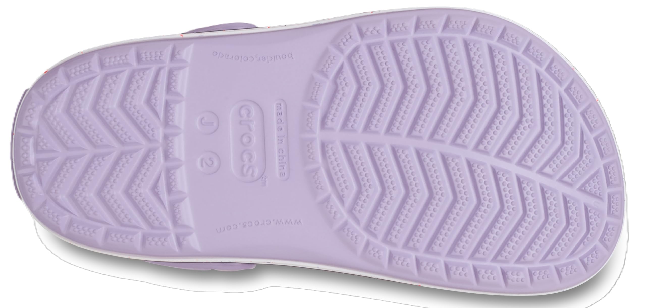 Crocs Crocband Speckled Band Clog T Zuecos Unisex niños Lavender 22/23 EU