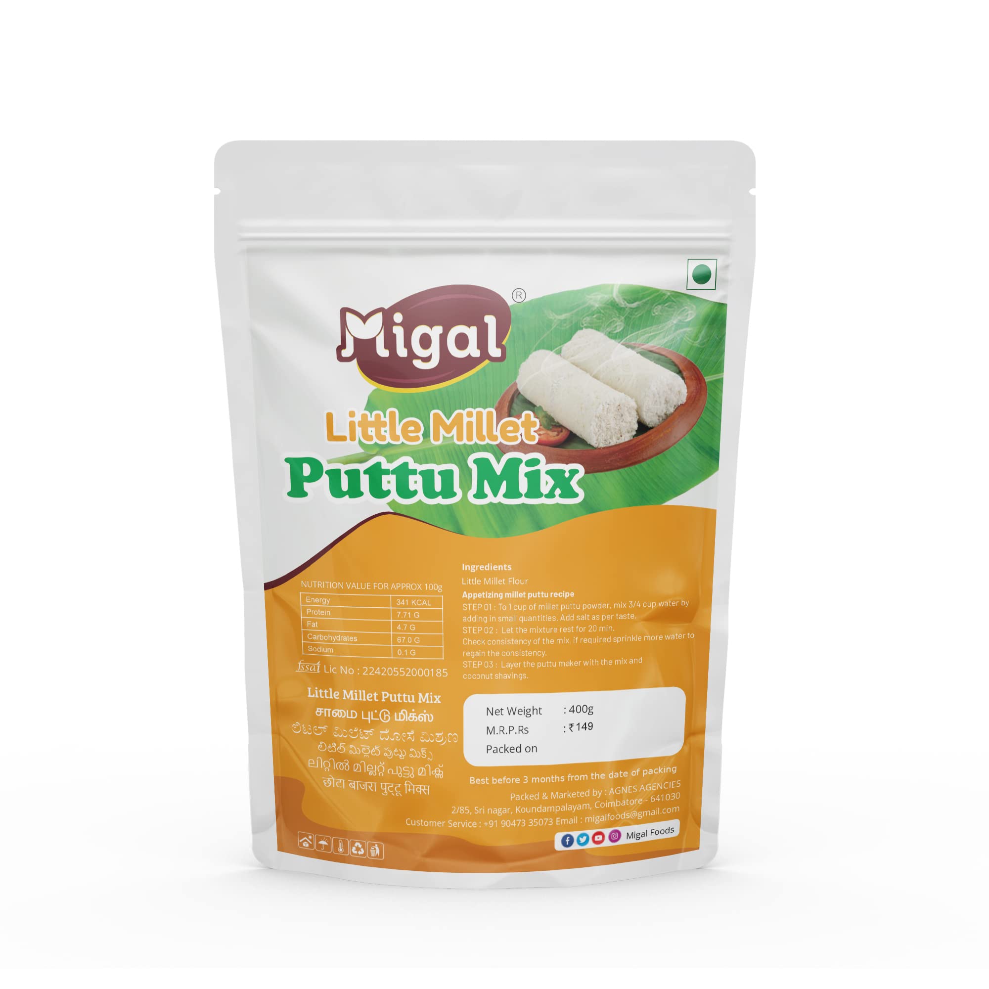 See full amazon price history chart for Migal Little Millet Puttu Mix | Puttu Powder - 400g Migal Little Millet Puttu Mix | Puttu Powder - 400g (B0B6HX68FK) Amazon Price History, Amazon Price Tracker