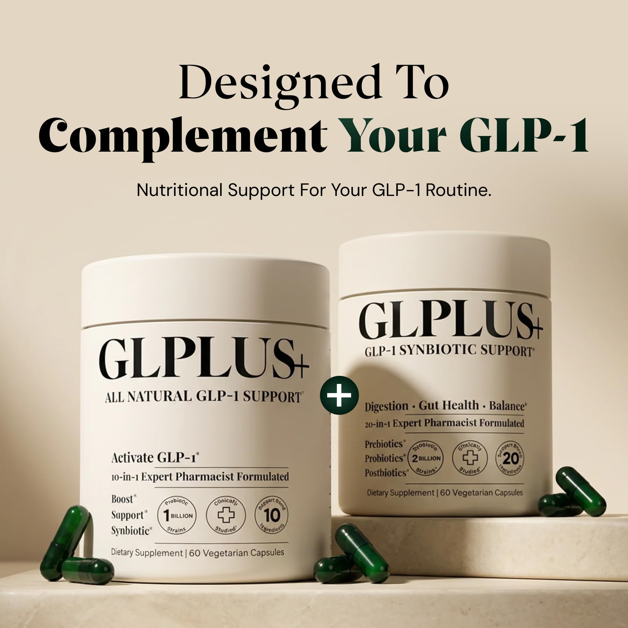 Amazon.com: Suplemento de apoyo GLP-1 para nuseas, hinchazn y salud intestinal - Pre, Pro y postbitico sinbitico para mujeres y hombres, usuarios de GLP-1 - Formulado por farmacuticos, 20 en 1 (60 Amazon.com: Suplemento de apoyo GLP-1 para nuseas, hinchazn y salud intestinal - Pre, Pro y postbitico sinbitico para mujeres y hombres, usuarios de GLP-1 - Formulado por farmacuticos, 20 en 1 (60