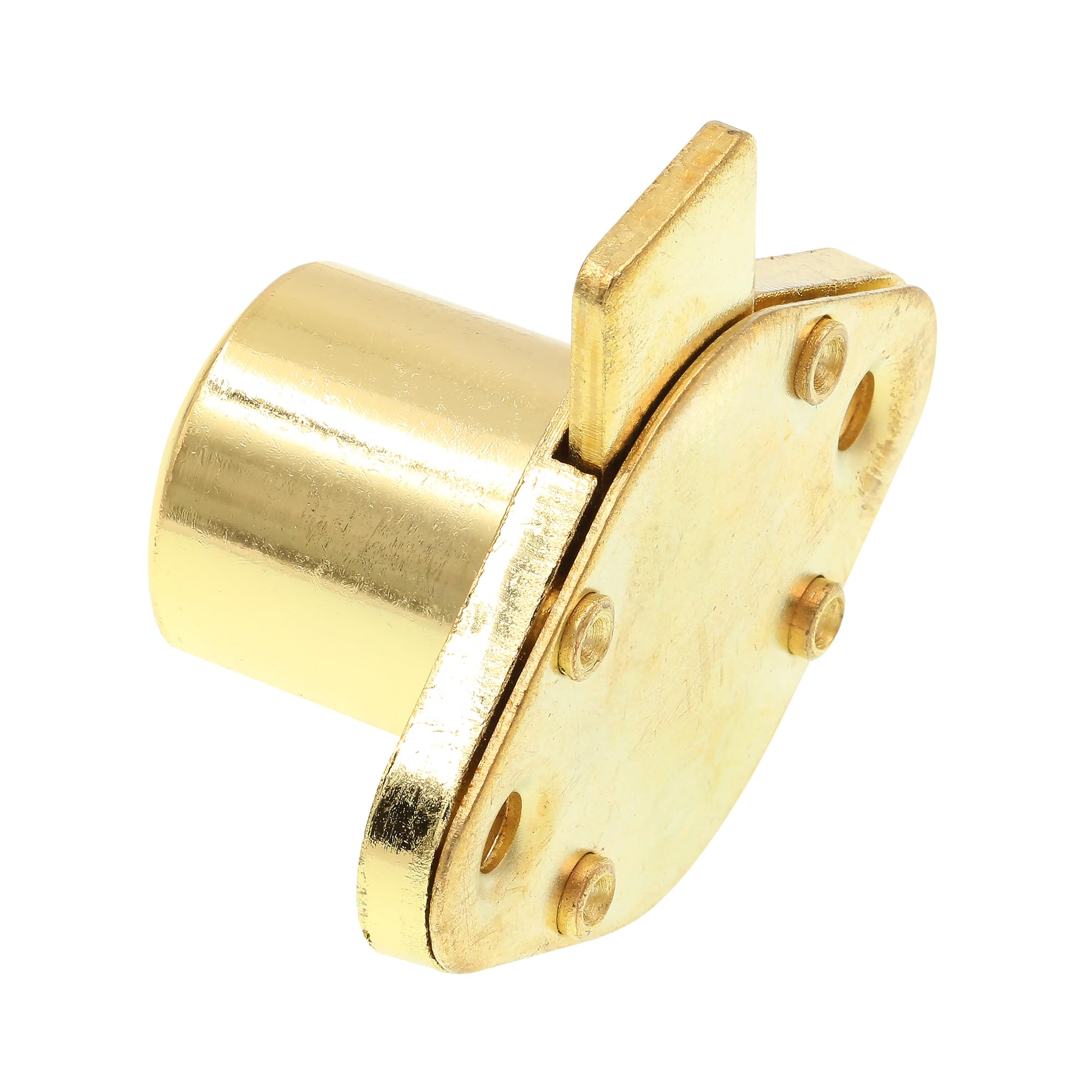 Drawer Cabinet Locks - Brass Plated Security Locks -4 Drawer Cabinet Locks - Brass Plated Security Locks -4