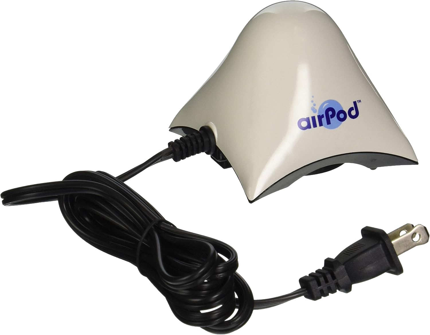 Penn Plax Air Pod Aquarium Air Pump Ultra Quiet Compact Dome Shape Dual Air Output | Multiple Size Options 10 Gallon Tank