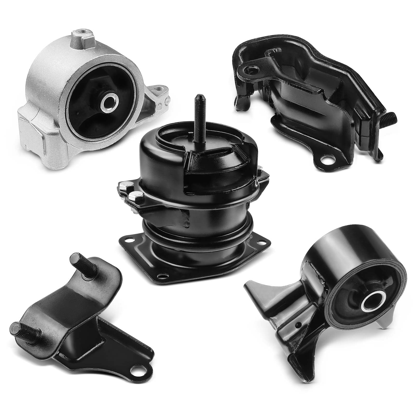 Frankberg 3 supporti motore + 2 supporti cambio 50805S87A80 | Compatibile con: Pilot