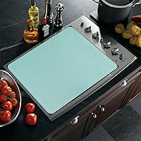 Vista 5 de Cubierta superior de estufa para estufa eléctrica, tapete de silicona para encimera de vidrio, protector de placa de cocina, alfombrillas de secado