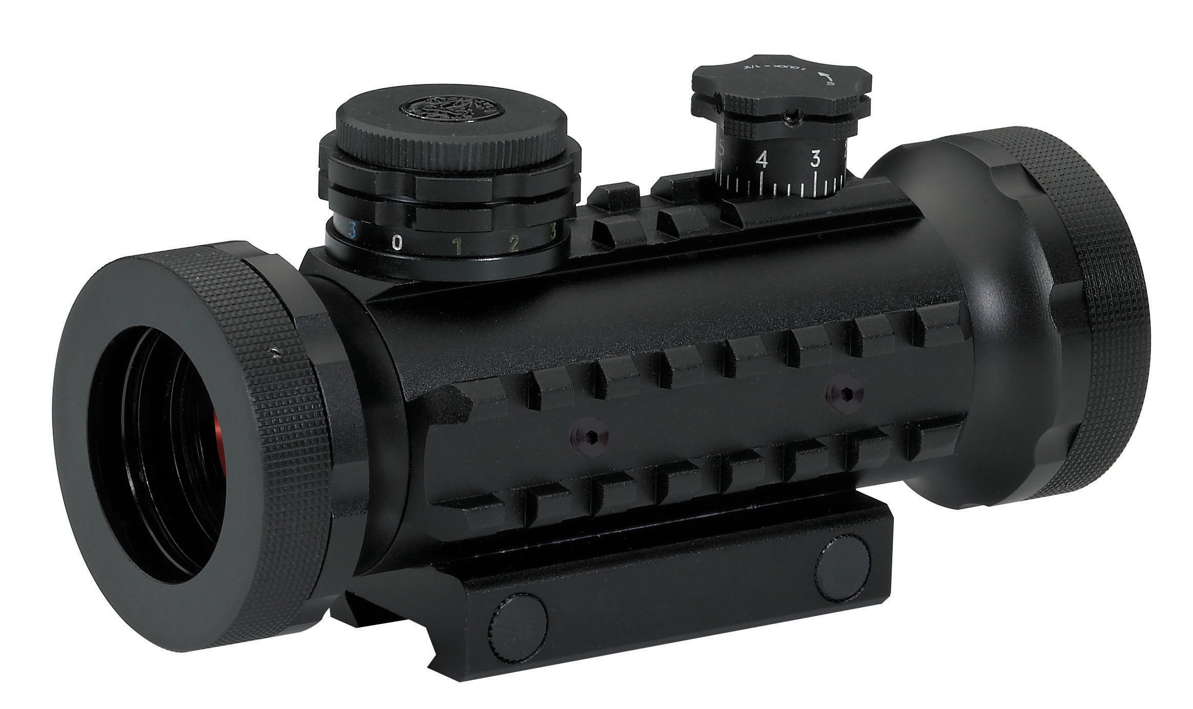 BSA 30mm Stealth Tactical Illuminated Red Dot Rifle Scope : Amazon