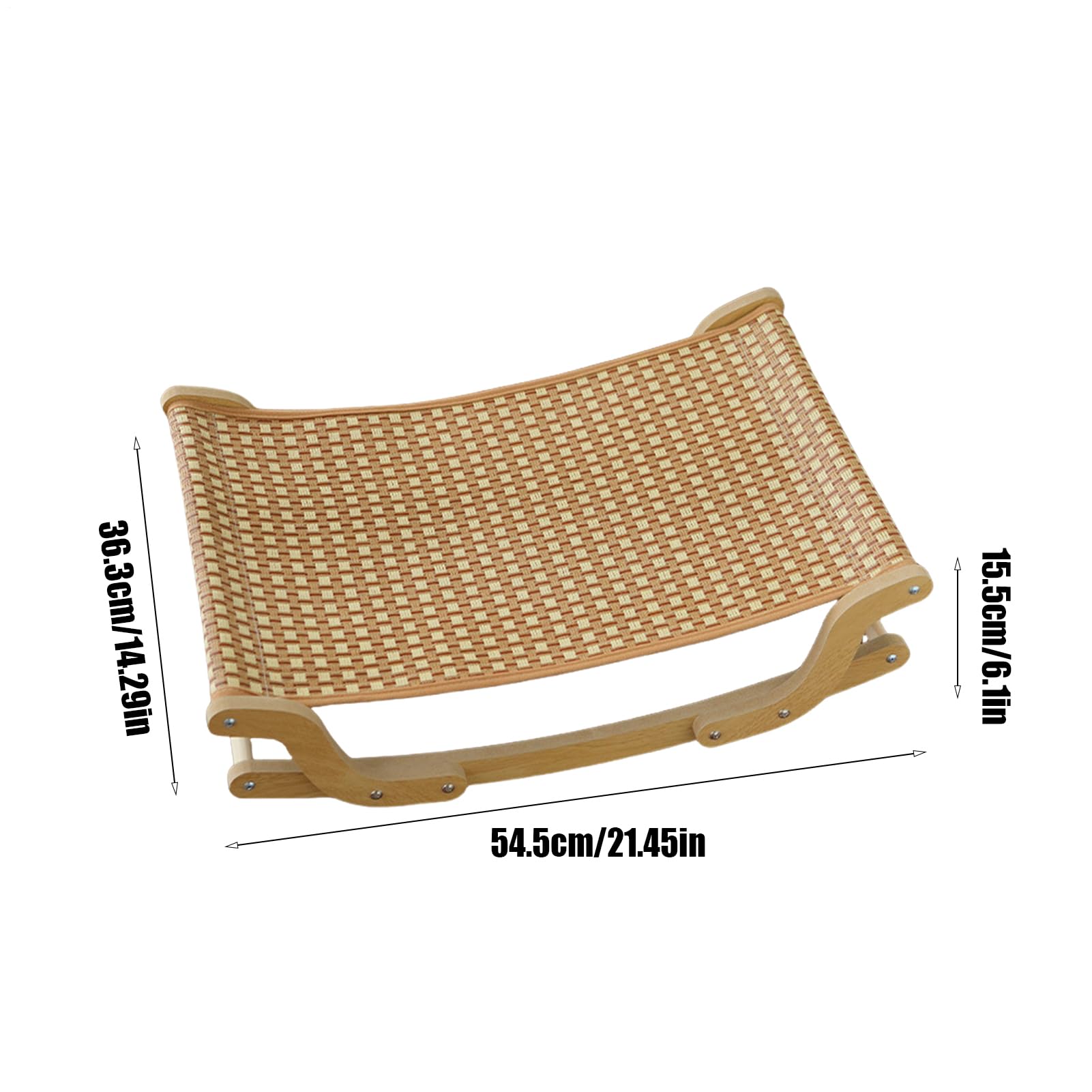 Silla Hamaca para Gatos,Cuna De Sueño Felino - Sofá Balancín Fresco para Interiores Exteriores Terraza Jardín Salón Tienda Apartamento Juego Ventana
