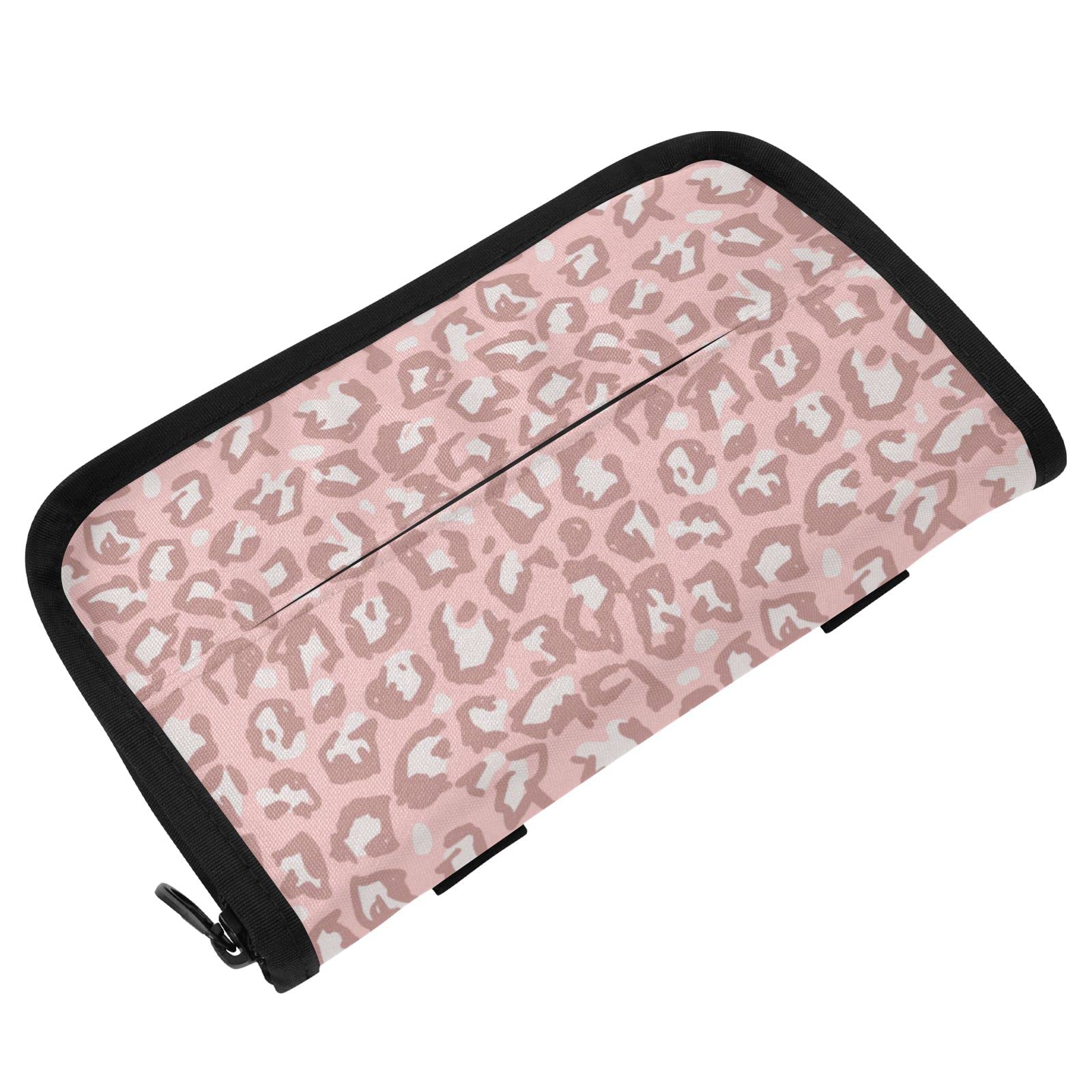 ポケットティッシュケース☆ピンクヒョウ柄 ｜ティッシュケース ピンク