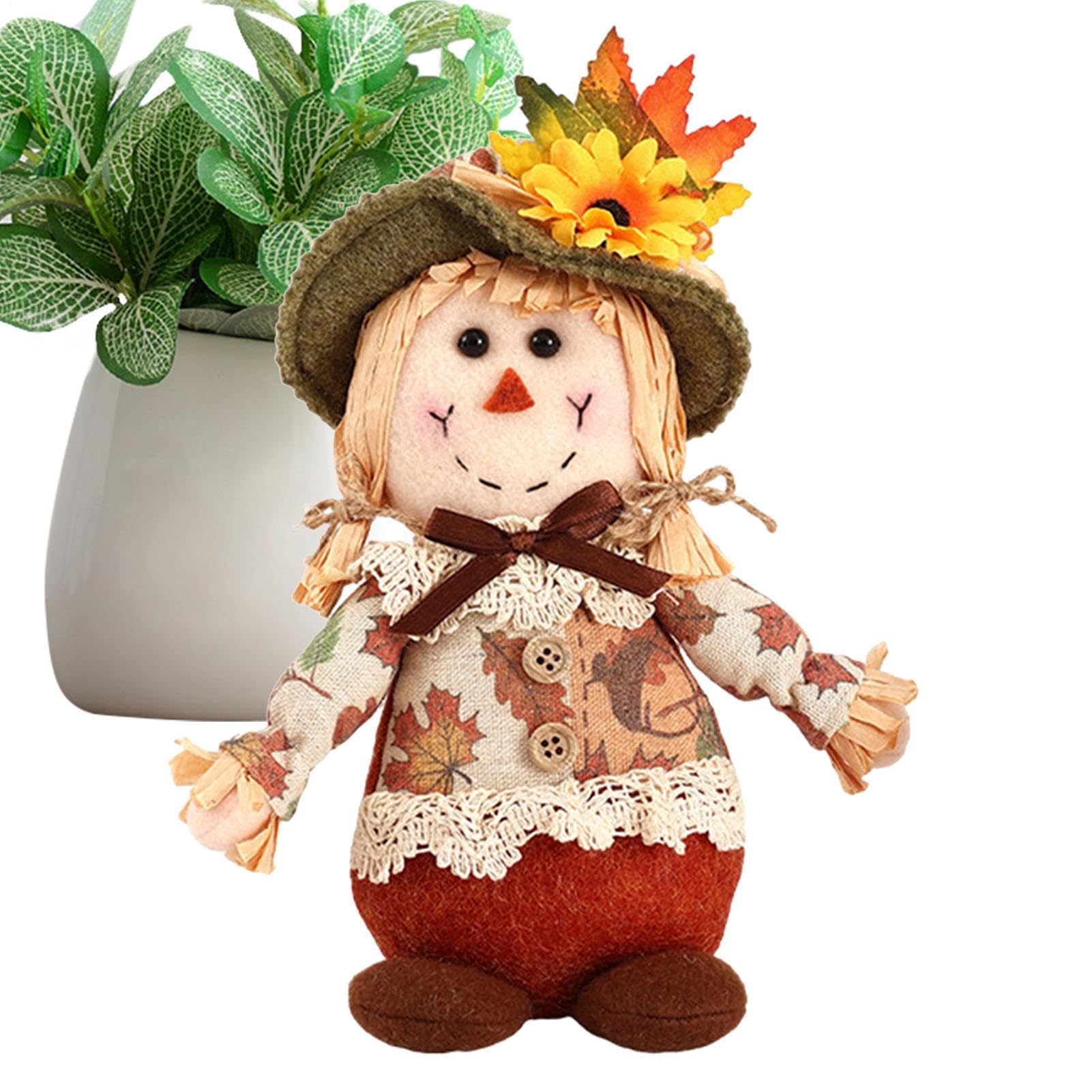 秋の収穫のノーム、秋のノームの家の装飾 - 感謝祭のクリエイティブなソフト秋のノーム - 卓上装飾 装飾多機能 収集価値のある感謝祭のおもちゃ 男の子 女の子 子供用