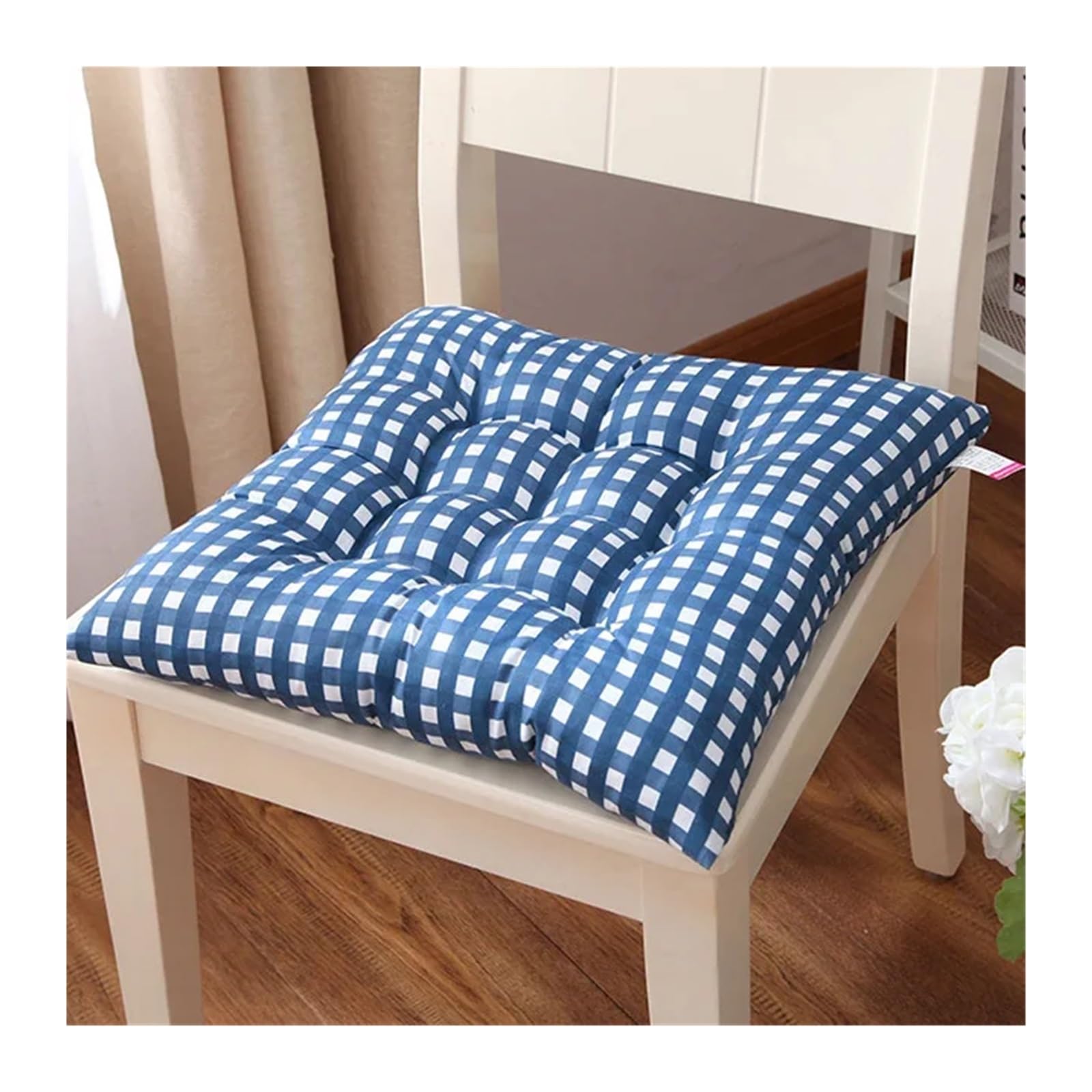 VMDVBNA chair cushions 40x40cm Dining Chair Printed Tatami Thick Square Soft and Comfortable Cushion for home(Color3)