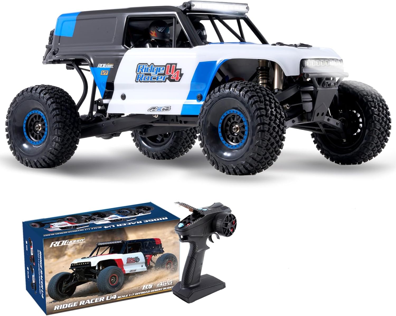 Rochobby Ford Bronco 1/7 Ridge Racer U4 RC Crawler
