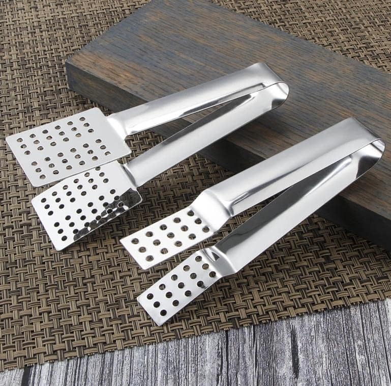Royal Cuisine Tea Bag Squeezer, Stainless Steel Tea Bag Holder Tea Bag Tongs Tea Bag Spoon Tea Bag Strainer Clip for Gripping Ice Cubes Tea Bags for Loose Tea Loose Leaf Gripping Ice Cubes (15cm)