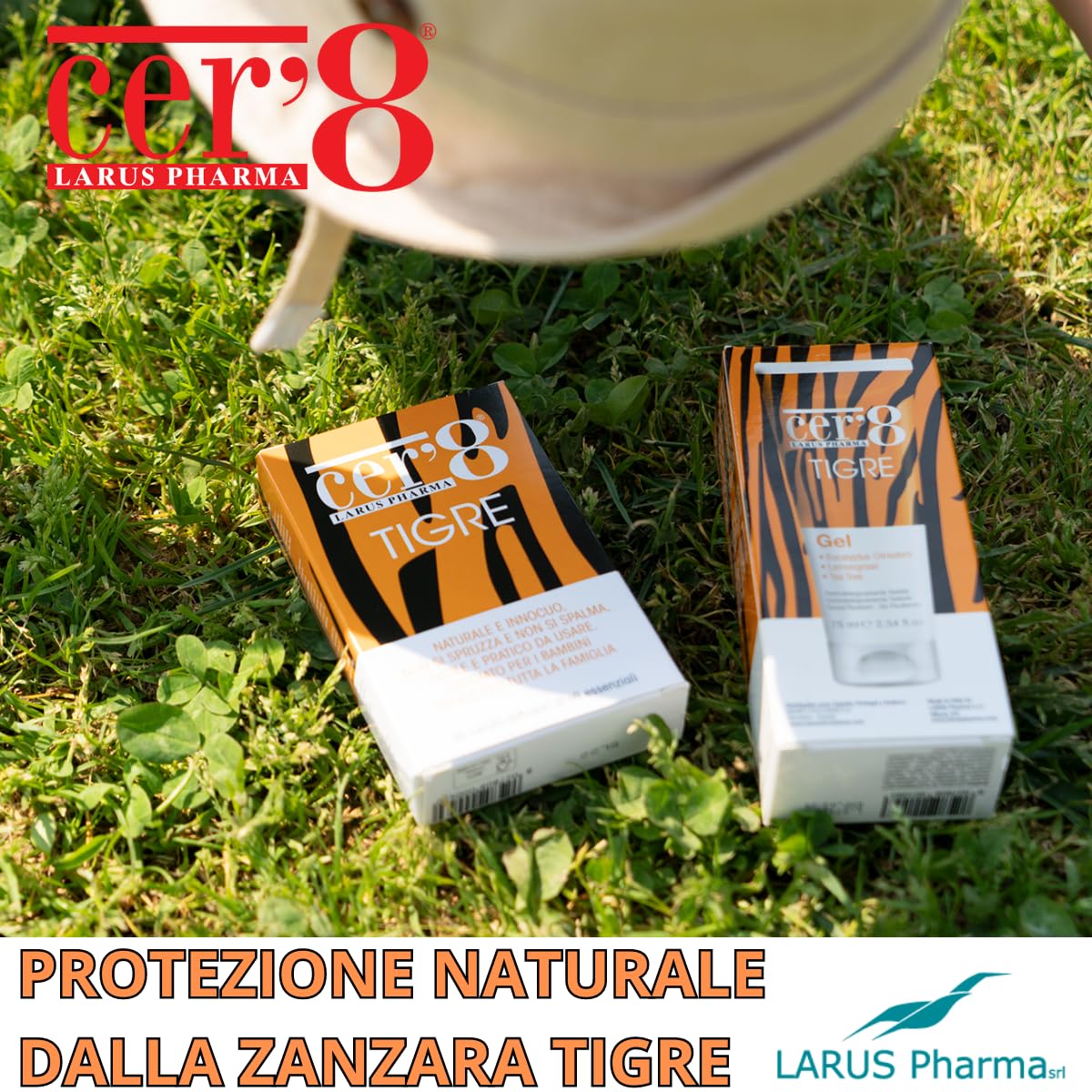 Cer'8 Tigre Gel 75 milliliters - Gel Antizanzare