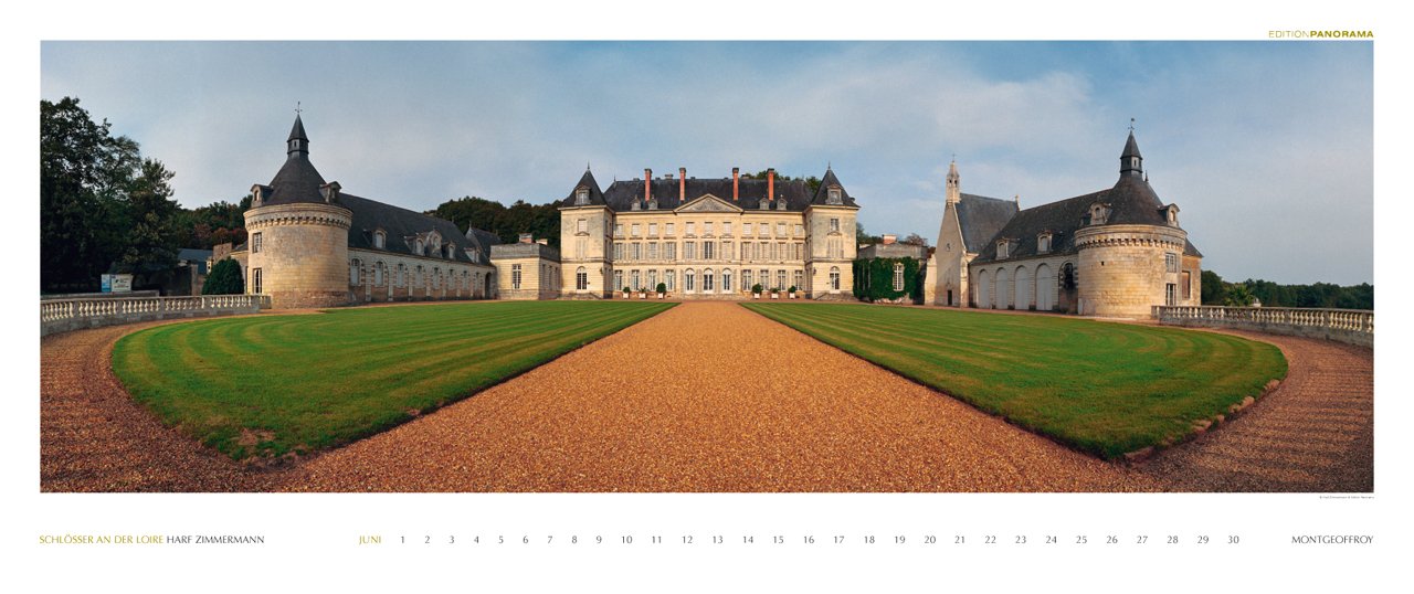 Schlösser an der Loire - Kalender immerwährend