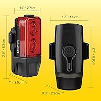 Vista 2 de Topeak Luz combinada USB PowerLux para bicicleta
