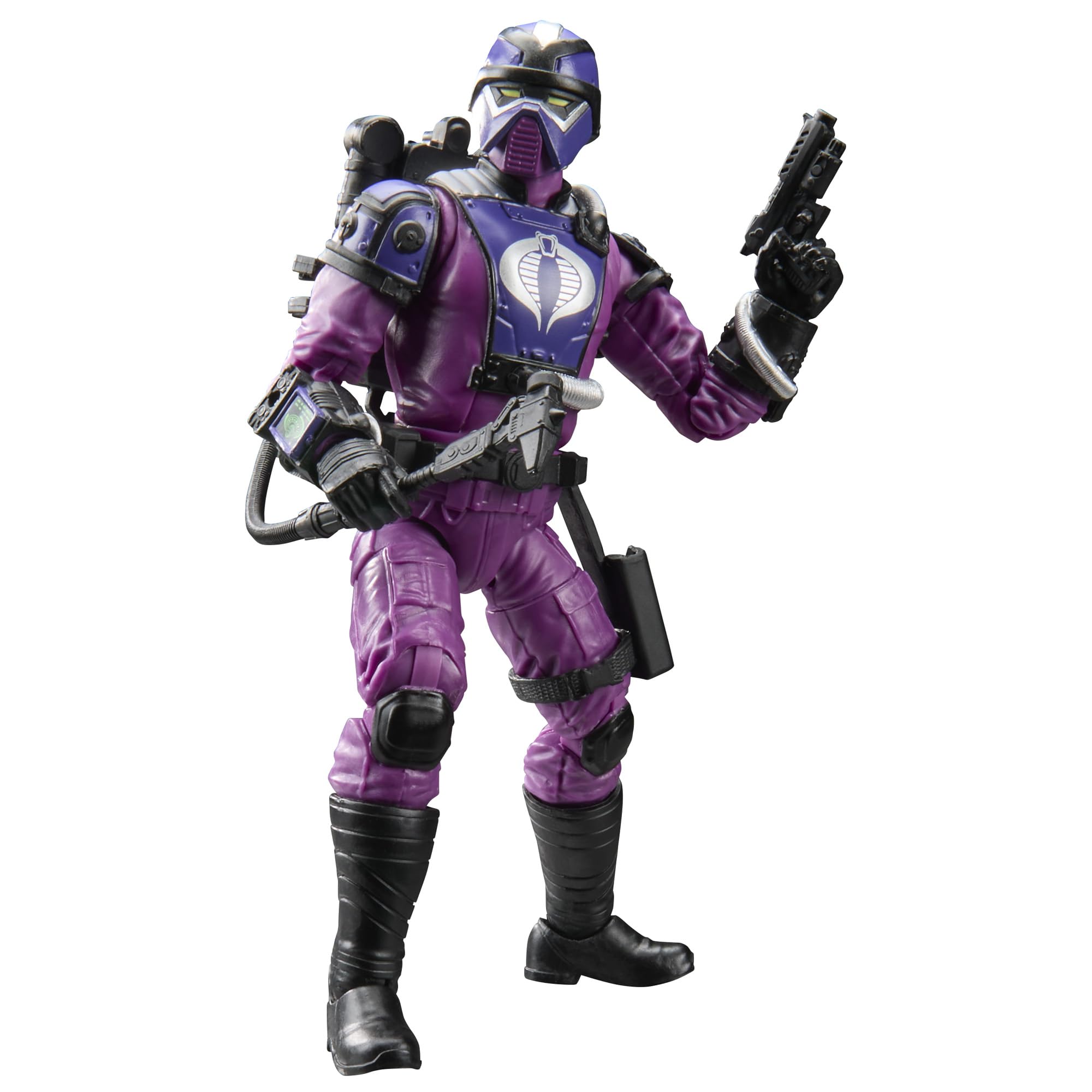 G.I. Joe Classified Series Retro Cardback Techno-Viper, Sammlerstück, 15,2 cm Actionfiguren-Set mit 8 Zubehörteilen