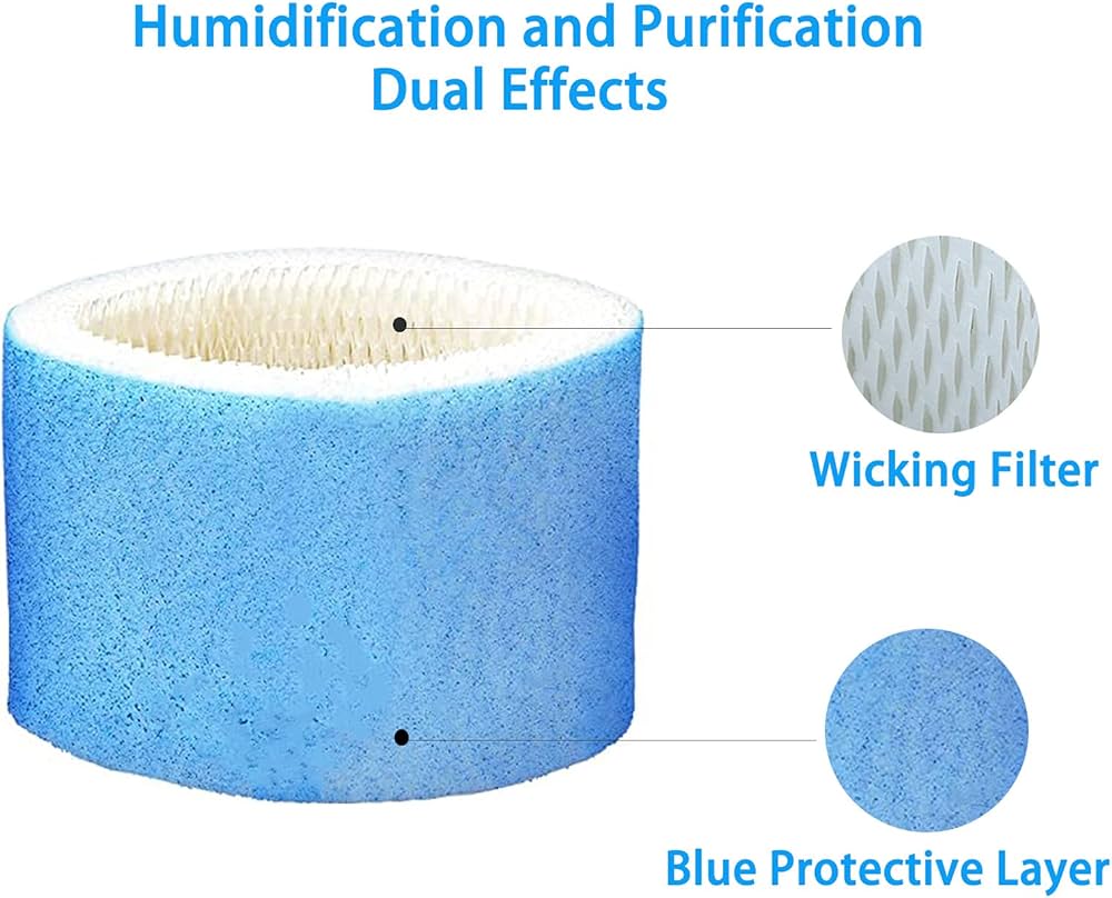 4 Pack with Protective Layer Replace HC888 Series Humidifier Filter C